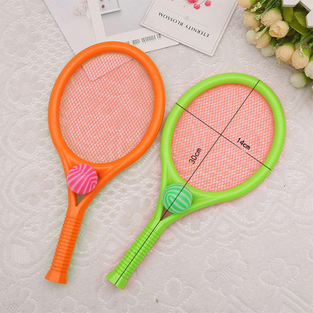 Badminton Fun Game - ชุดไม้แบดมินตันและลูกแบดมินตัน น้ำหนักเบา ยืดหยุ่น ทนทาน ด้ามจับแข็งแรง สำหรับเด็ก