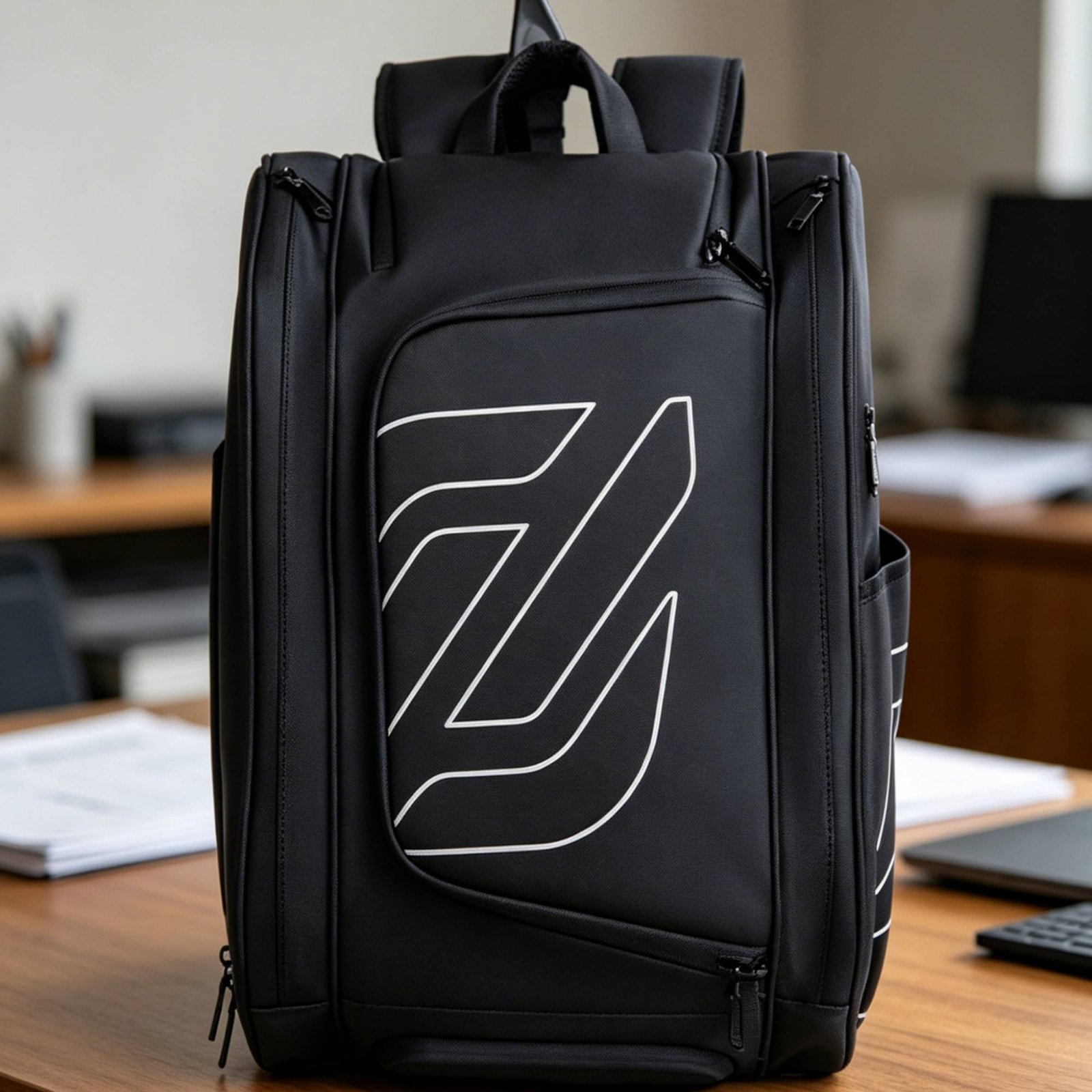 Backpack Racket Bag - กระเป๋าเป้สะพายหลังพิกเกิลบอล กระเป๋าด้านข้าง กระเป๋าเป้สะพายหลังเทนนิส กระเป๋าใส่ไม้แบดมินตัน กระเป๋าสะพายพิกเกิลบอลน้ำหนักเบา กันน้ำ
