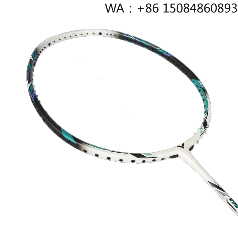 Badminton Materi - ไม้แบดมินตัน T46/T700 ทำจากวัสดุคาร์บอนไฟเบอร์เต็มรูปแบบ น้ำหนักเบา 4-5U โครงกราไฟต์นุ่ม