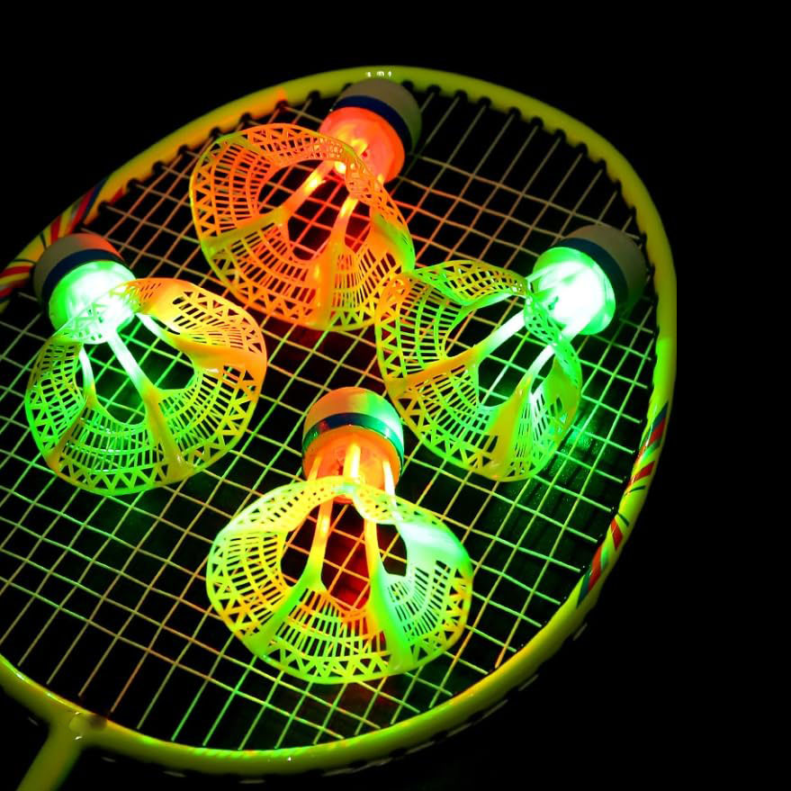 ลูกแบดมินตันเรืองแสง LED เรือง - Badminton Materi บทวิจารณ์และราคา
