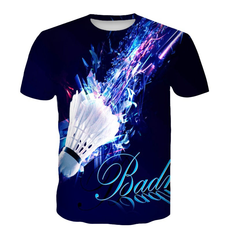 เสื้อยืดแบดมินตัน ลายลูกขนไก่  - Badminton Emoji บทวิจารณ์และราคา