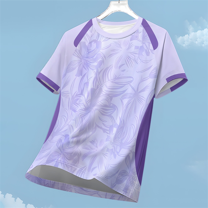 เสื้อยืดกีฬาแห้งเร็วเรียบง่ายส - Badminton Asia บทวิจารณ์และราคา