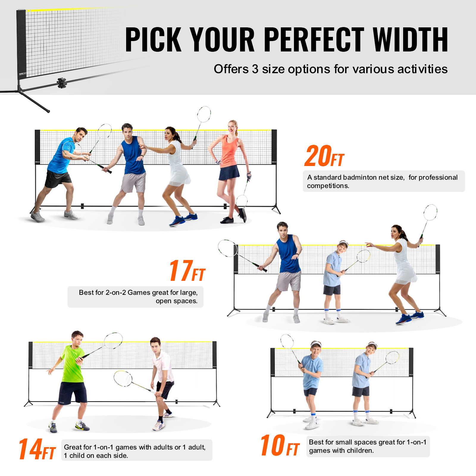 ตาข่ายแบดมินตัน SucceBuy ขนาด  - Badminton Net บทวิจารณ์และราคา