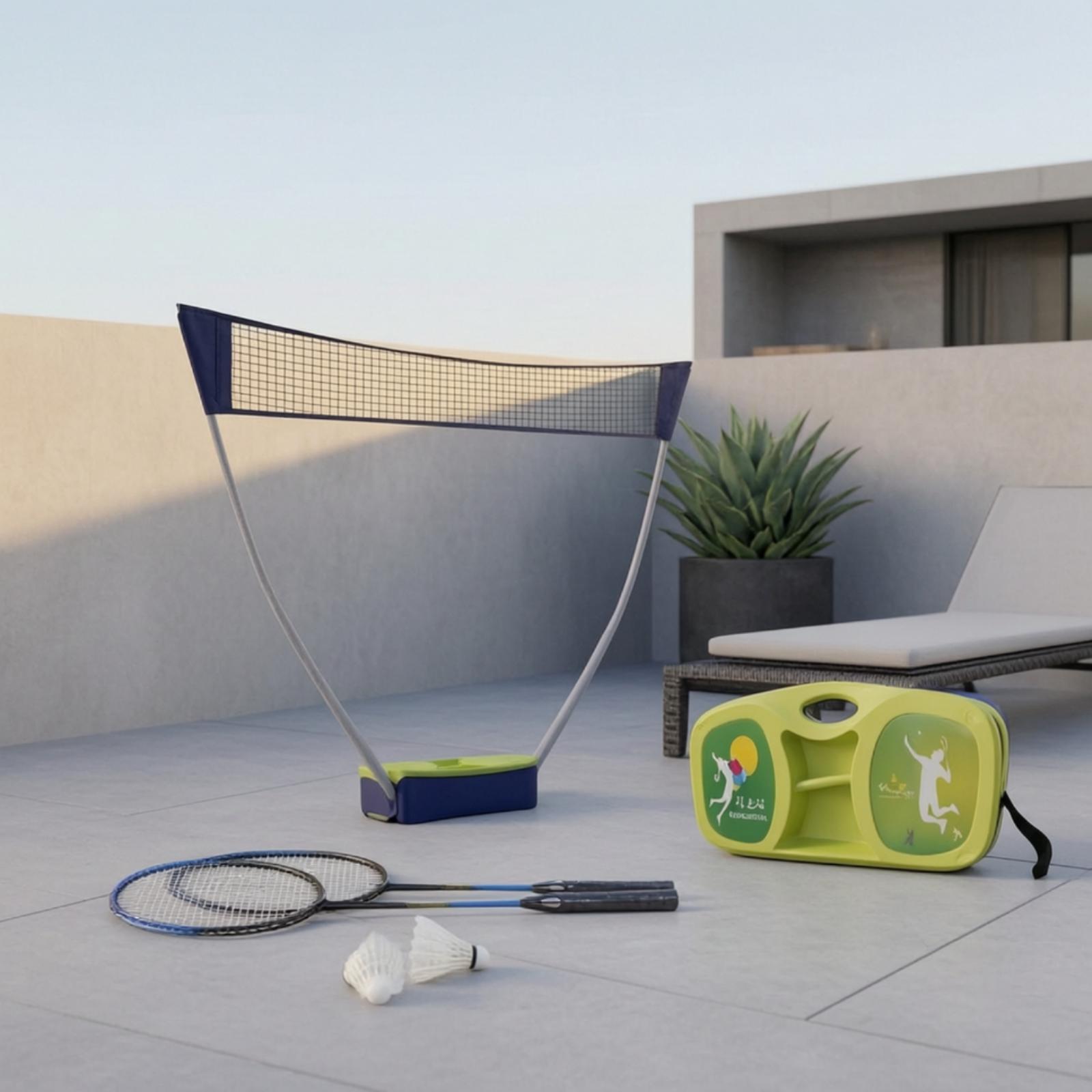 ตาข่ายแบดมินตันพร้อมขาตั้ง ระบ - Badminton Net บทวิจารณ์และราคา