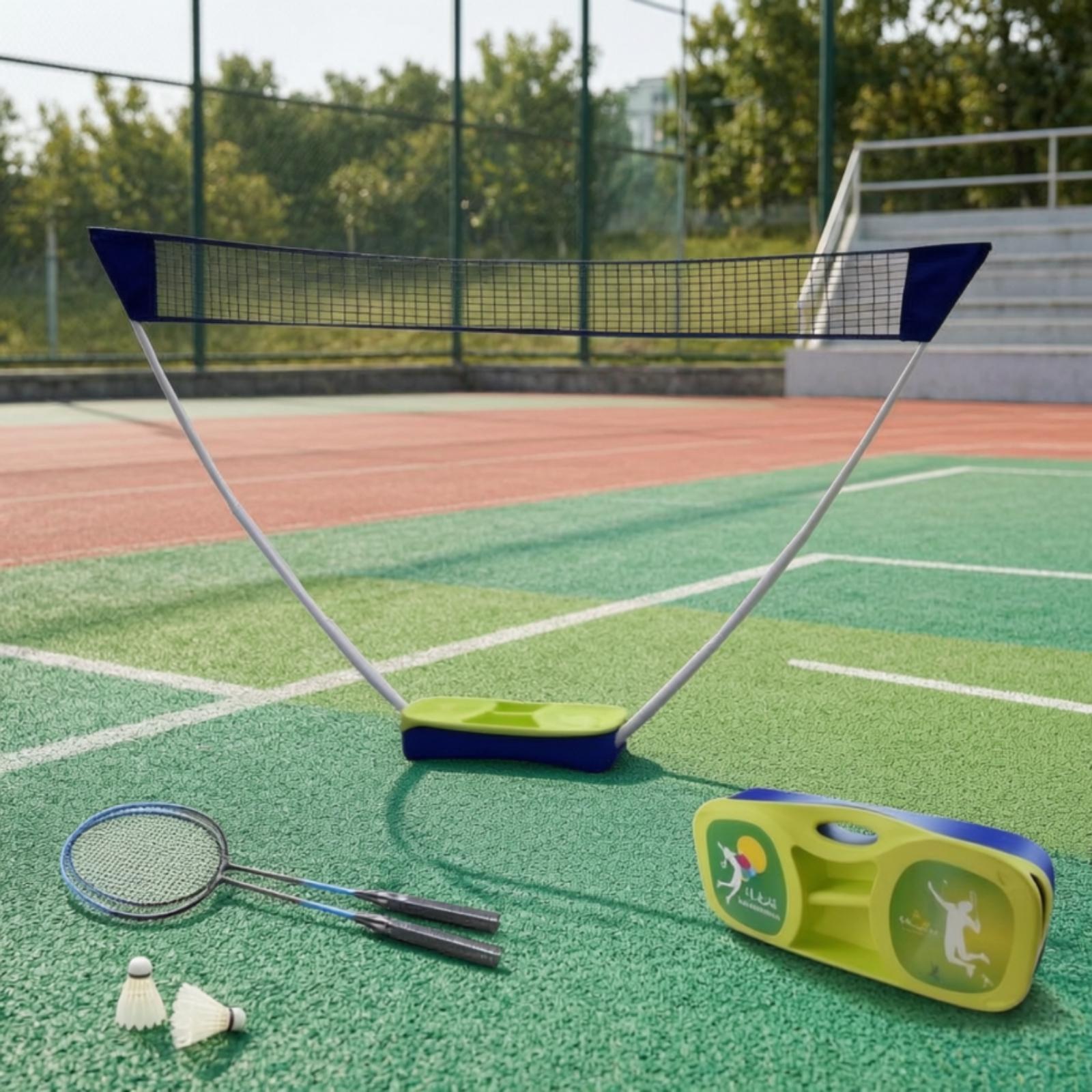 ตาข่ายแบดมินตันพร้อมขาตั้ง ระบ - Badminton Net บทวิจารณ์และราคา