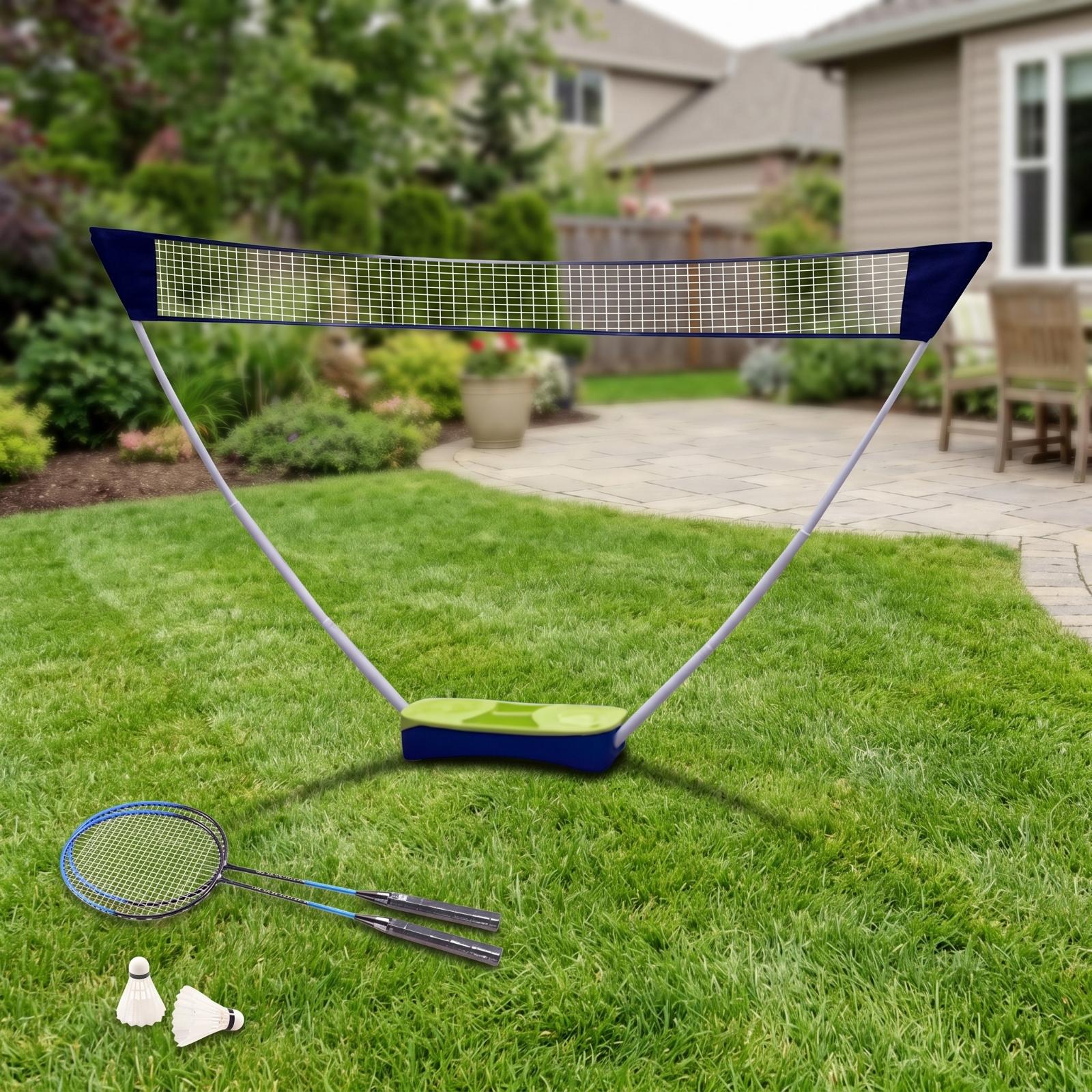 ตาข่ายแบดมินตันพร้อมขาตั้ง ระบ - Badminton Net บทวิจารณ์และราคา