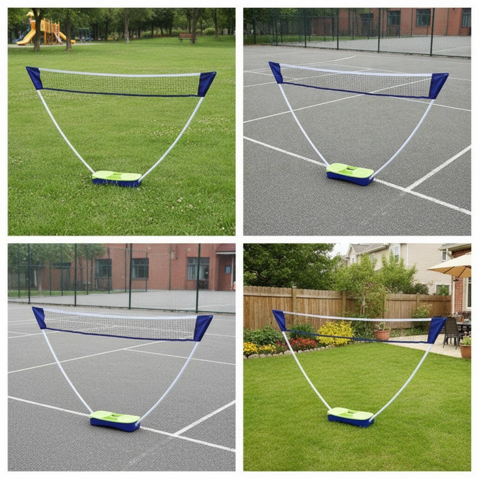ตาข่ายแบดมินตันพร้อมขาตั้ง ระบ - Badminton Net บทวิจารณ์และราคา