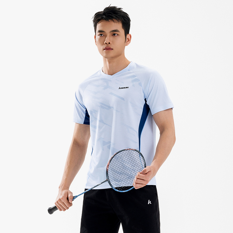 เสื้อแบดมินตันมืออาชีพสำหรับผู - Badminton Emoji บทวิจารณ์และราคา