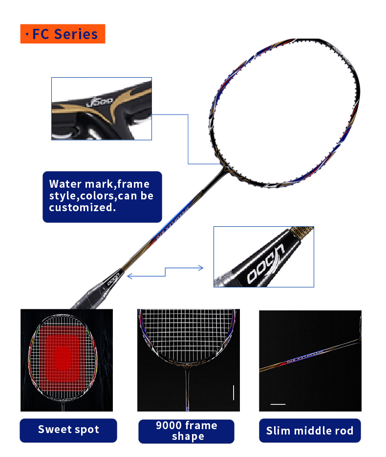ไม้แบดมินตัน G5 วัสดุคาร์บอนไฟ - Badminton Materi บทวิจารณ์และราคา