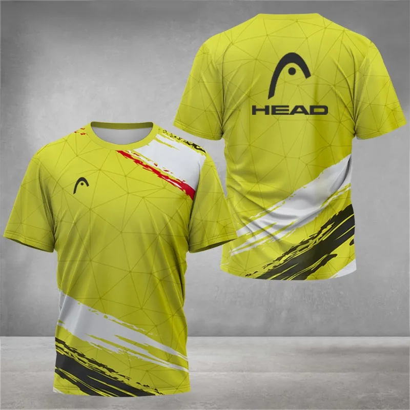 ฤดูร้อนBreathable Mens Tเสื้อก - Badminton Emoji บทวิจารณ์และราคา