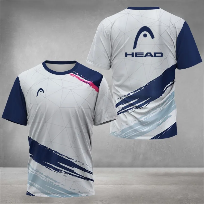 ฤดูร้อนBreathable Mens Tเสื้อก - Badminton Emoji บทวิจารณ์และราคา
