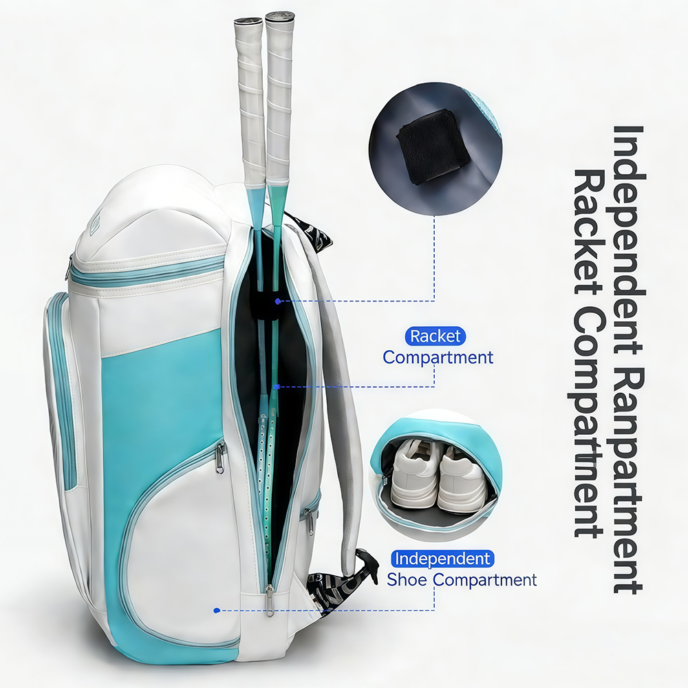 กระเป๋าเทนนิสกันน้ำแบบเป้สะพาย - Backpack Racket Bag บทวิจารณ์และราคา