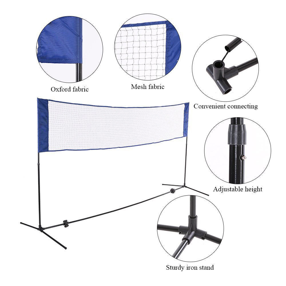 ชุดตาข่ายแบดมินตันกลางแจ้ง ตาข - Badminton Net บทวิจารณ์และราคา