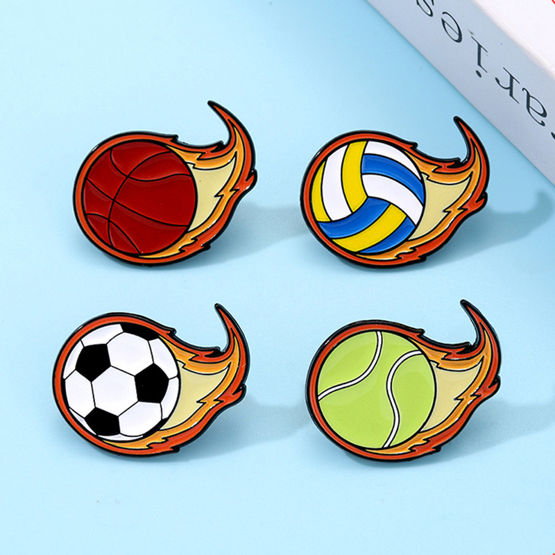 เข็มกลัดเคลือบลายการ์ตูนน่ารัก - Badminton Icon บทวิจารณ์และราคา