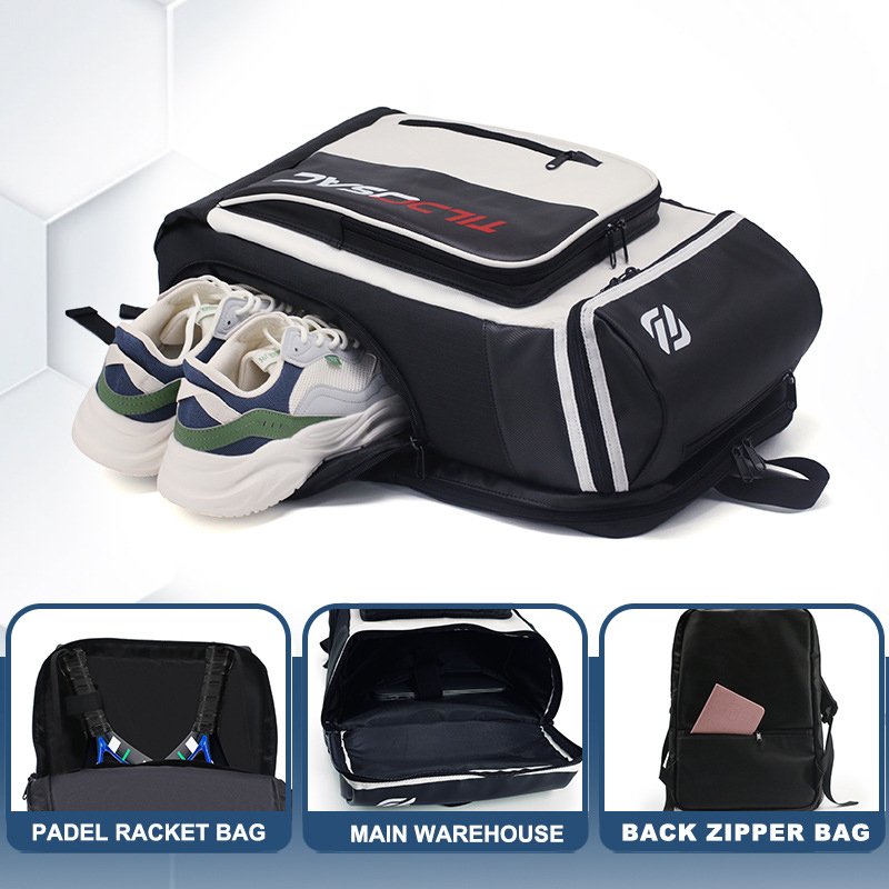 กระเป๋าเป้สะพายหลังใส่ไม้พาเดล - Backpack Racket Bag บทวิจารณ์และราคา