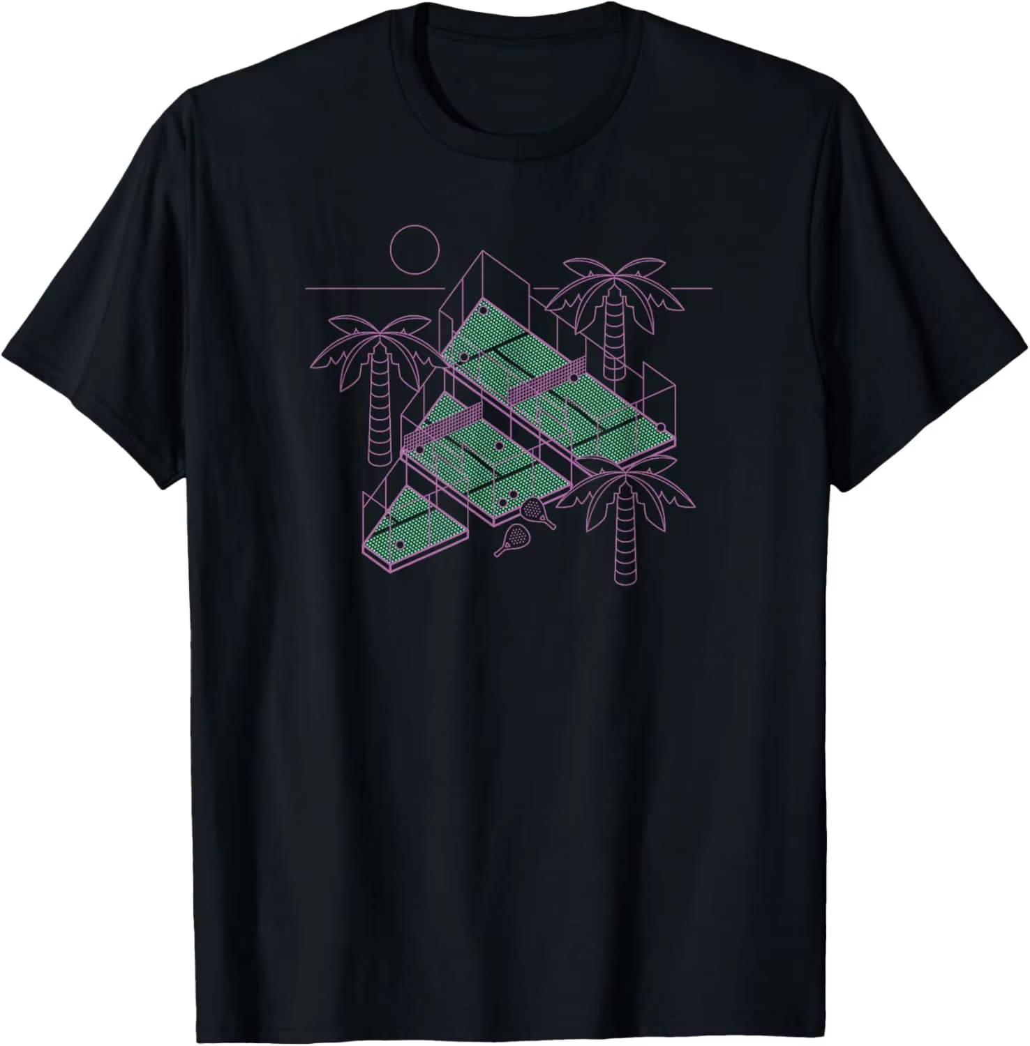 เสื้อยืดลายกราฟิกโลโก้กีฬาเทนน - Badminton Icon บทวิจารณ์และราคา