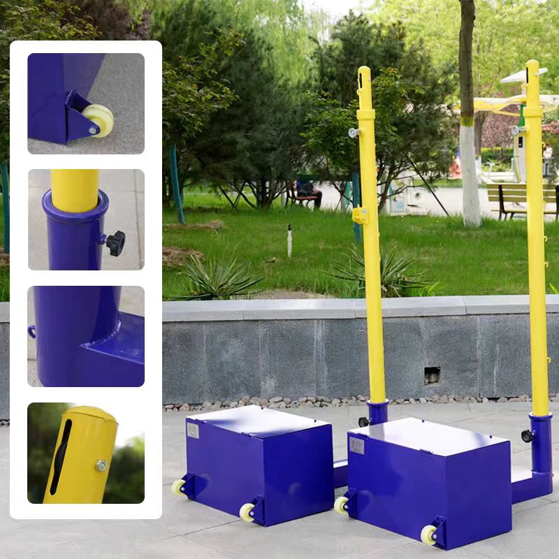 เสาแบดมินตัน/วอลเลย์บอลแบบปรับ - Badminton Net บทวิจารณ์และราคา